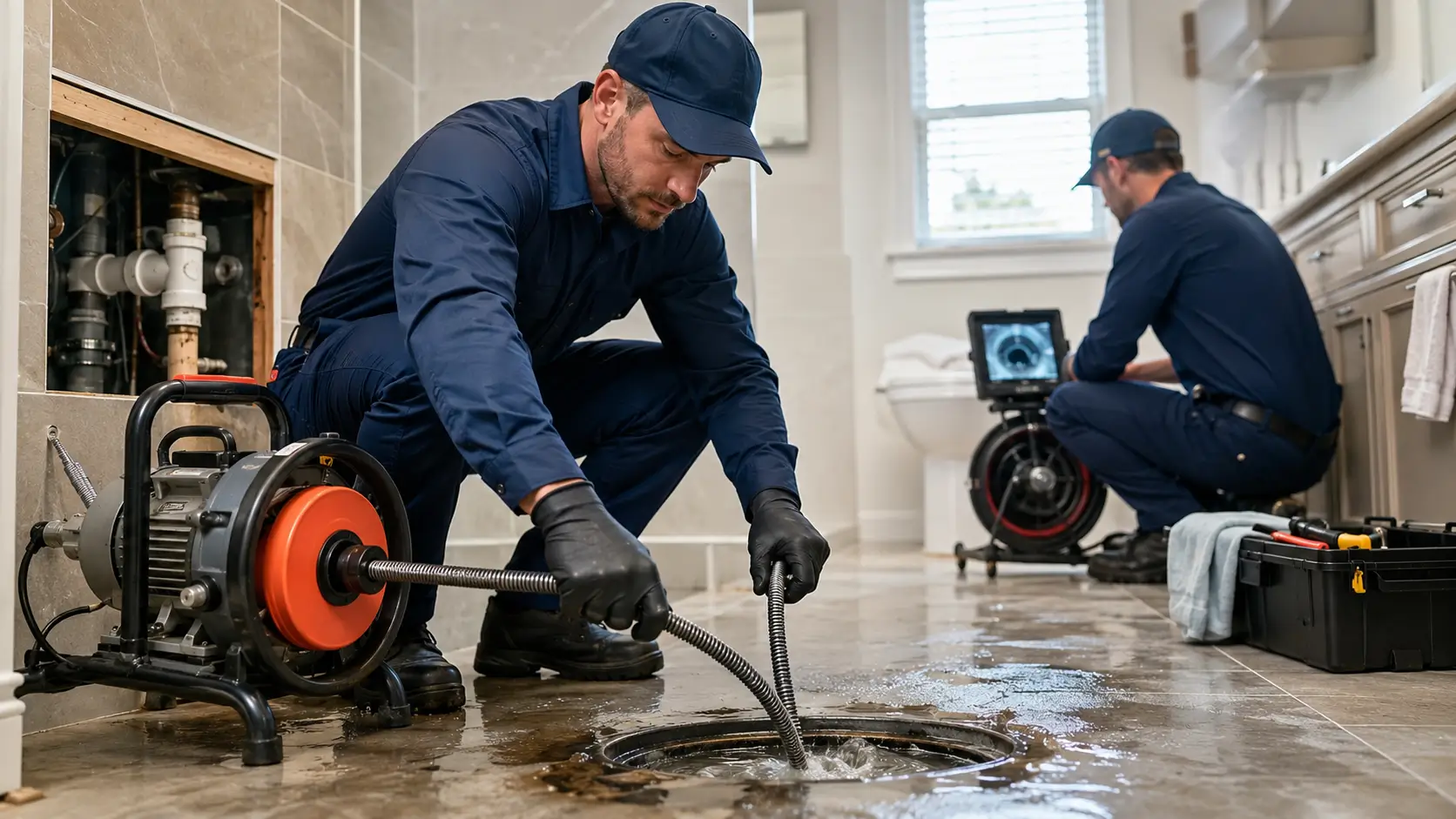 Emergency drain cleaning