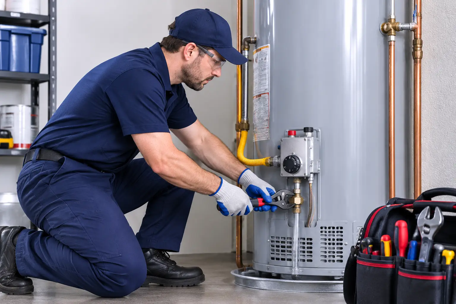 Professional water heater repair